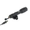 TACTICAL FLASHLIGHT V600 - BLACK dual switch [WADSN]